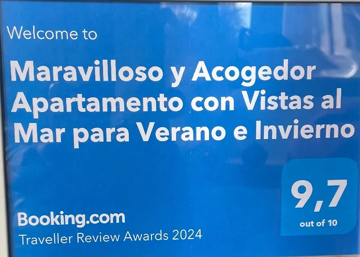 Benalmadena Costa Malaga Apartamento Muy Acogedor Con Vistas Al Mar Terraza Gigante Para Verano E Invierno Parking
