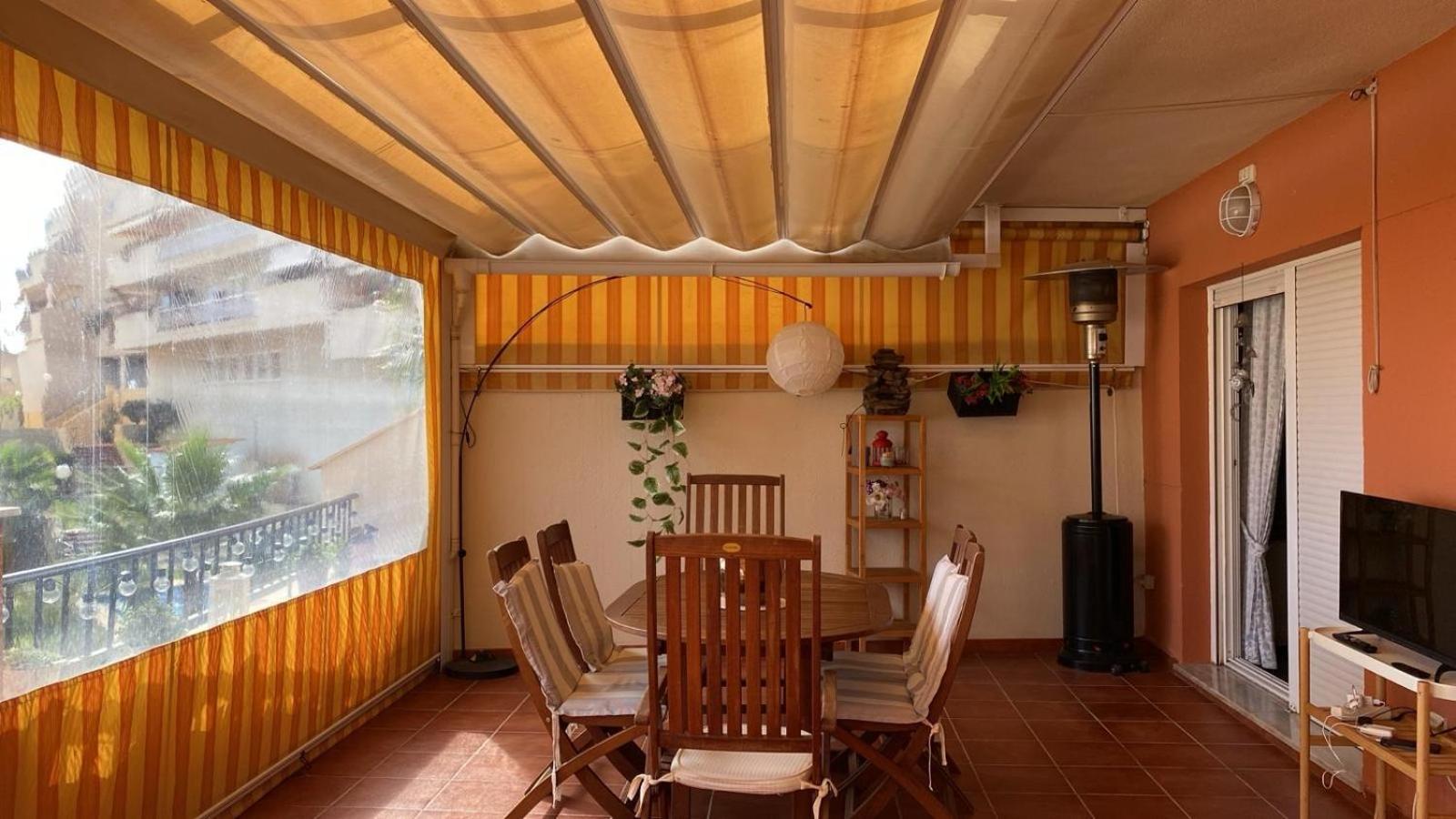 Costa Malaga Muy Acogedor Con Vistas Al Mar Terraza Gigante Verano E Invierno Parking Benalmadena