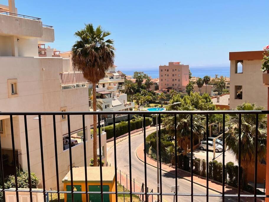 Costa Malaga Muy Acogedor Con Vistas Al Mar Terraza Gigante Verano E Invierno Parking Appartamento Benalmádena