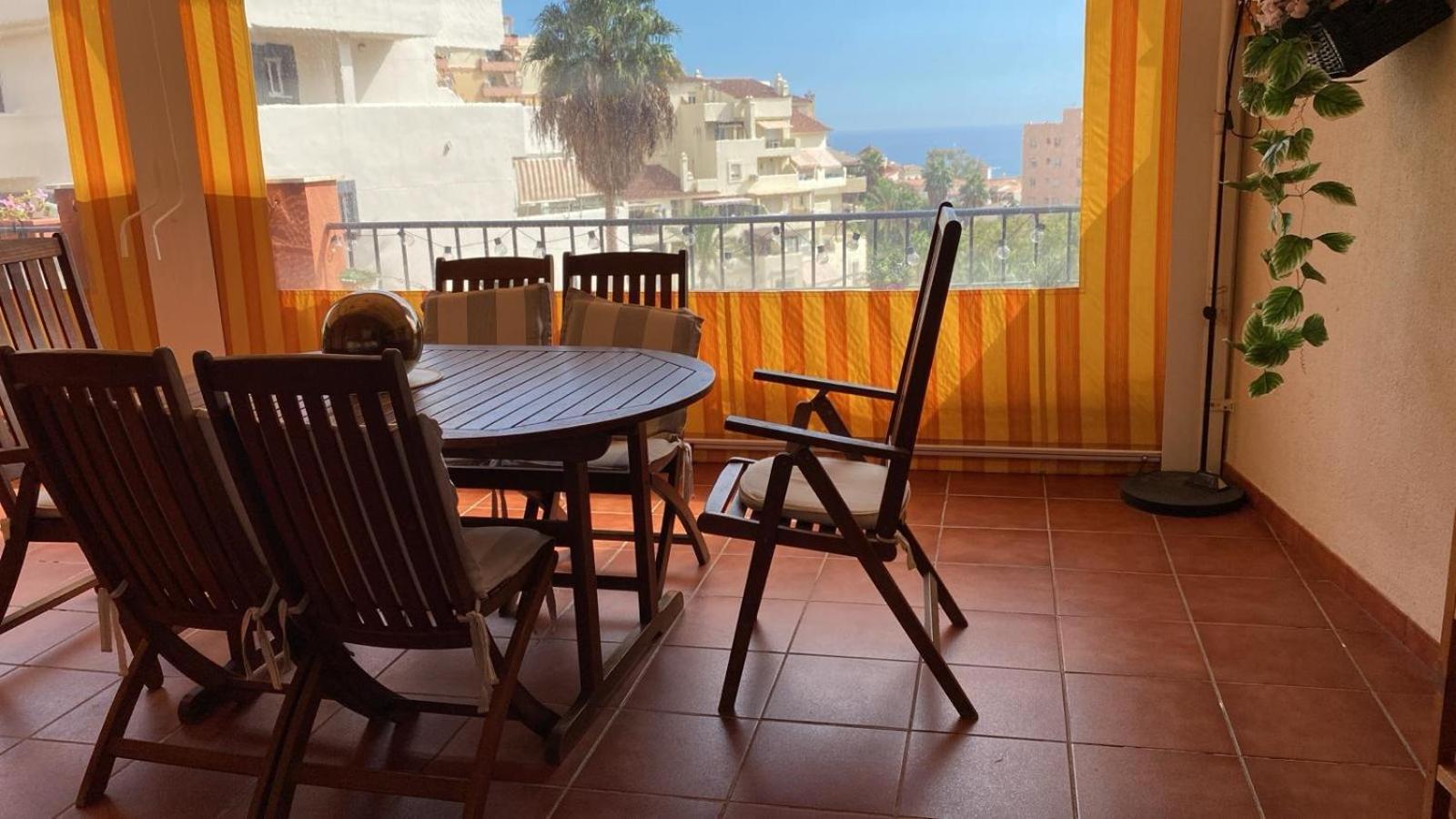 Costa Malaga Muy Acogedor Con Vistas Al Mar Terraza Gigante Verano E Invierno Parking Appartamento